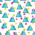 Doodles cute seamless pattern Royalty Free Stock Photo