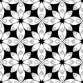 Doodles mandala seamless pattern