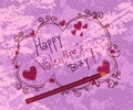 Doodles valentine background