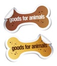 Doods for pets stickers Royalty Free Stock Photo