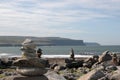 Doolin beach rock stacks Royalty Free Stock Photo