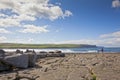 Doolin's Bay, The Burren. Looking at View Royalty Free Stock Photo