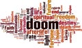 Doom word cloud