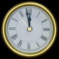 Doomsday Clock Face, Two Minutes To Midnight