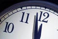 Doomsday Clock, Two Minutes Till Midnight Royalty Free Stock Photo