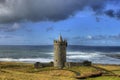 Doonagore castle in doolin , Ireland. Royalty Free Stock Photo