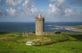 Doonagore castle in Ireland