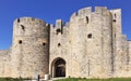 Door of Aigues Mortes Royalty Free Stock Photo