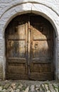 Door in Albania Royalty Free Stock Photo