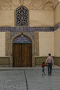Door from the Alighapoo entrance in Qazvin