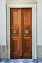 Door in an ancient fortress