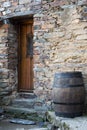 Door and barrel