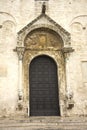 Door of Basilica of Saint Nicholas in Bari, Italy Royalty Free Stock Photo
