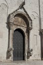 Door of Basilica of Saint Nicholas in Bari, Italy. Royalty Free Stock Photo