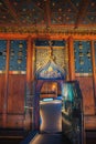 Door of Bedchamber of the Prince-Bishop - State Rooms in Hohensalzburg Fortress - Salzburg, Austria