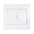 Door bell button isolated