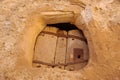 Door in Berber granary, Libya