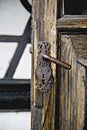 Door of Bran Castle Royalty Free Stock Photo
