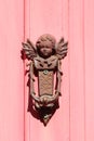 Door with bronze ornaments