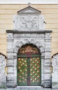 Door of the Brotherhood of Blackheads in Tallinn