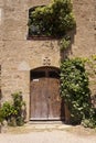 Door of the Castellvell church in Solsona, LLeida, Spain