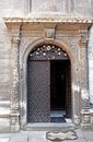 Door of chapel of Three Saints, Lviv, Ukraine