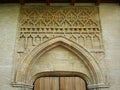 Door of the Church of Santa Maria Magdalena. Zaragoza. Spain.