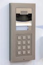 Door Communicator Keypad Royalty Free Stock Photo