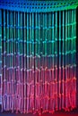 Door curtains pvc beads as partition Royalty Free Stock Photo