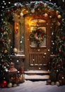 Door Decorations: Lanterns, Snow, Oil, Pub, Enchanted Dreams, Co