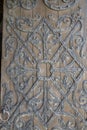 Door Design of Cathedral Church; Worcester; England Royalty Free Stock Photo