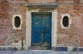 Door in Dorsoduro Royalty Free Stock Photo