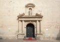 Door entrance co-cathedral of Saint Nicholas of Bari, Renaissance style,Alicante,Spain.
