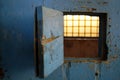 Door Former military prison Royalty Free Stock Photo