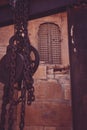 A door in the fort of Jaisalmer, india