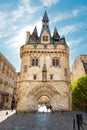 The door or gate Porte Cailhau is beautiful gothic architecture from the 15th century. It is both a defensive gate and