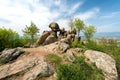 The Door of the Goddess - an ancient Thracian stone sanctuary near Kazanlak in Bulgaria