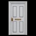 Door graphic element - 3D illustration