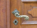 Door handle Royalty Free Stock Photo