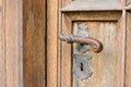 Door handle antique Royalty Free Stock Photo