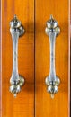 Door handle Royalty Free Stock Photo