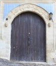 Door of home in the city Urgup in Cappadocia, region Anatolia, Turkey