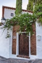 Door of andalucian house