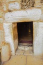 Door of Humility - Church of the Nativity, Bethlehem Royalty Free Stock Photo