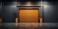 Door industrial building metallic garage steel factory wall shutter warehouse roller security architecture