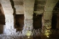 Door inside Uchisar Castle, Cappadocia, Turkey Royalty Free Stock Photo