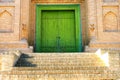 The door of Islamic house Royalty Free Stock Photo