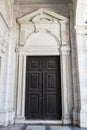 Door of Jeronimos Monastery, Portugal Royalty Free Stock Photo