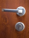 Door and keys to your new home Royalty Free Stock Photo