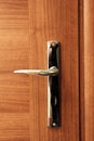 Door and keys to your new home Royalty Free Stock Photo